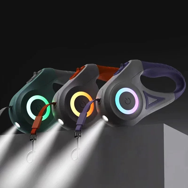LED-Ausziehbare Hundeleine