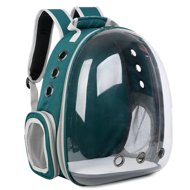 Transparenter Kapsel-Katzenrucksack