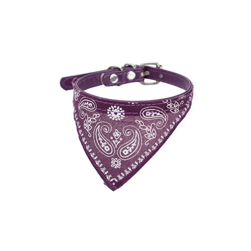 Verstellbares Halsband mit Bandana
