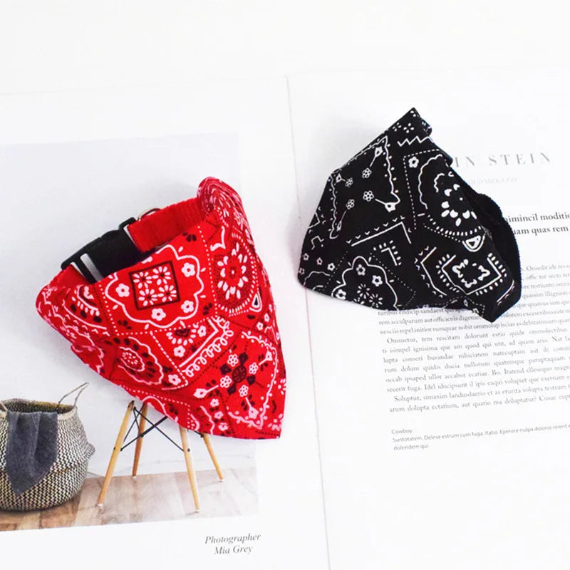 Verstellbares Halsband mit Bandana