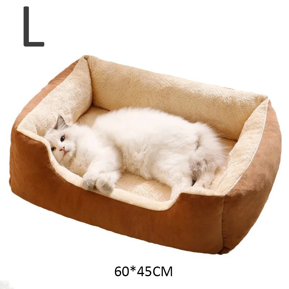 Kuscheliges Katzen-und Hundebett