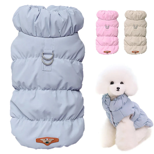 Warme Winterjacke für Hunde