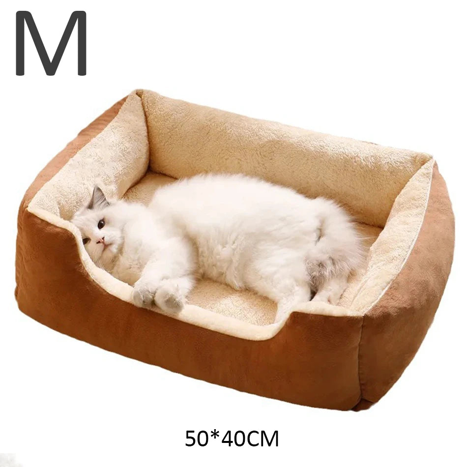 Kuscheliges Katzen-und Hundebett